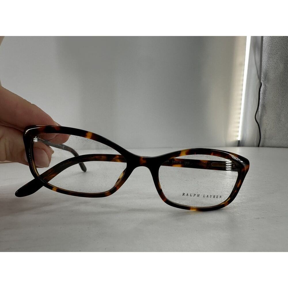 Ralph Lauren Glasses RL 6060 5134 52 [] 16 140 MM Tortoise Frames Only Authentic - Picture 9 of 11